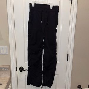 Black Lululemon Studio Pants Unlined
